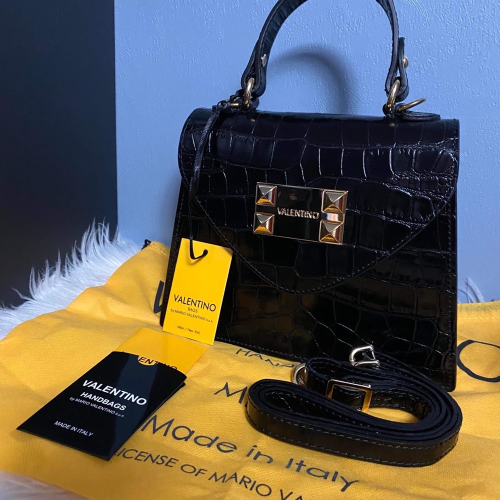 Valentino croco leather bag - Picture 5 of 5